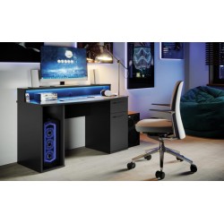 Rašomasis - kompiuterinių žaidimų stalas AY2-BP TZRB219B3-Z113 su LED 